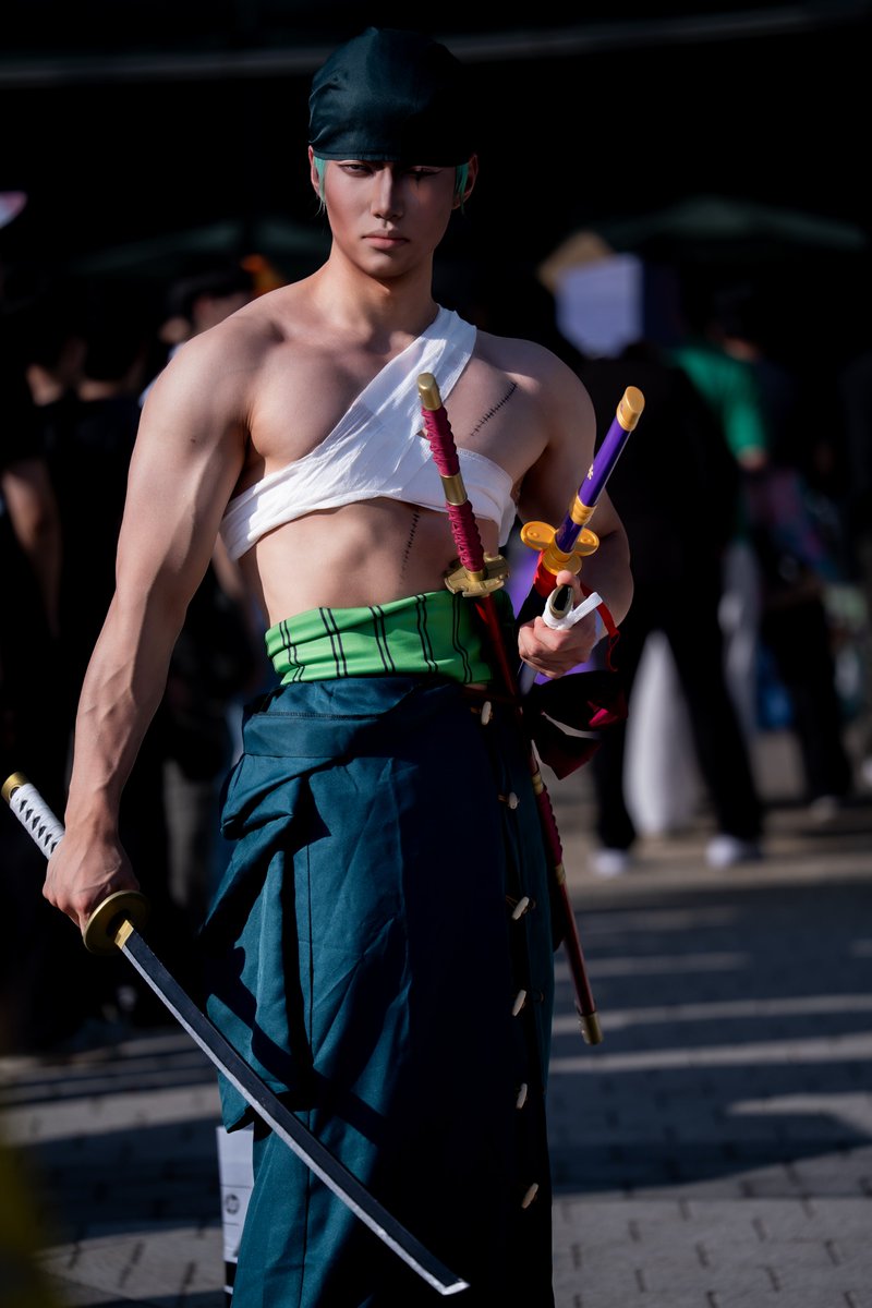 ephxod's tweet photo. 2026. 05. 24 플레이엑스포 

원피스 - 롤로노아 조로
M. @Rooh_Cos 

#ワンピース #ONEPIECE #Cosplay https://t.co/95DsWHK6oC