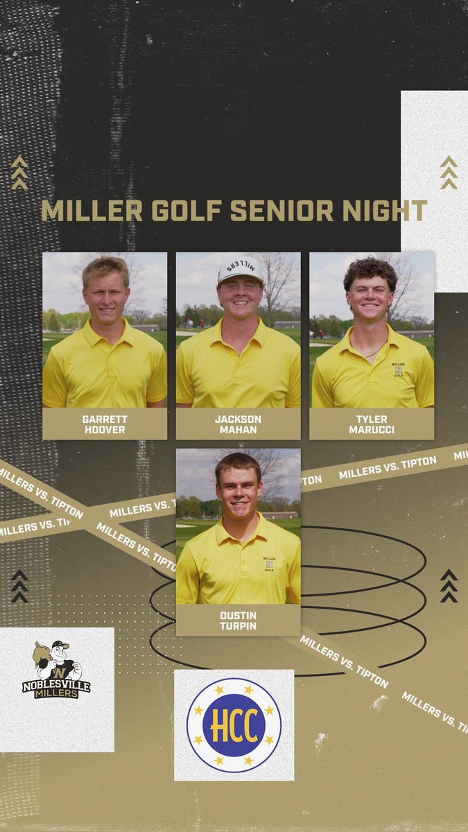 MillerBoysGolf's tweet photo. Senior Night @FoxPrairie 18 holes starting at 3:45. Senior festivities on the 18th green should begin around 8:00! Come show your support for 4 great young men!! @MillerNationAD @indianahsgolf https://t.co/Jq1XwOk37q