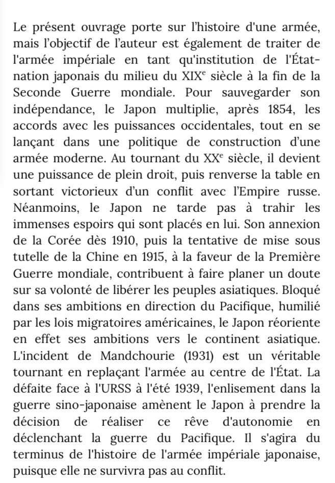 CavelierAntonin's tweet photo. A paraître en septembre @PComposes 

Kôgun. Histoire de l’armée japonaise, 1853-1948 - Franck Michelin https://t.co/MUfUGsEOnV