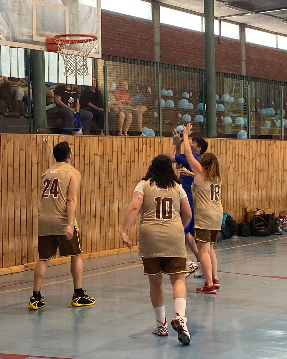 BGironaBase's tweet photo. L'equip Copa Campions ha disputat un torneig amistós per fomentar l'integració en l'esport entre col·lectius amb discapacitat intel·lectual 🥰

L'esdeveniment ha estat organitzat per CaixaBank 🫂

Gràcies per obrir-nos les portes! 💪 https://t.co/JV4vbXiwM5