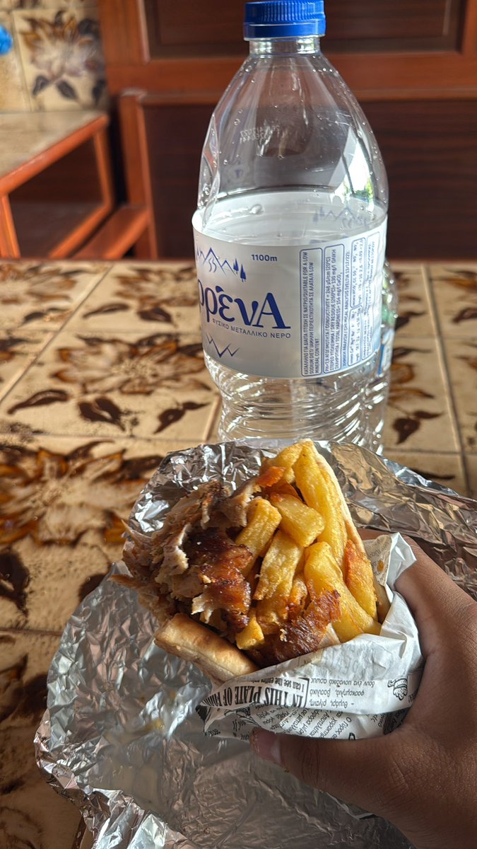 jonthommm's tweet photo. After a long day of websites+finishing my podcast i am devouring this huge gyro!
#greece #ohio #AjaniInternational https://t.co/o9roVGCONf