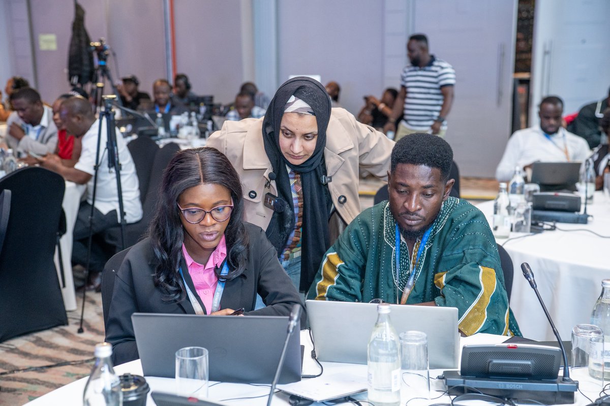 AFRODAD2011's tweet photo. #AFROMEDIVI 
@drLailaLatif  just walked journalists through the Debt Contract Risk Explorer, a tool that breaks down the risky clauses hidden inside African loan agreements. Because the debt story isn't just in the budget. It's in the contract. #AfricaEconomicJustice #CAP @TIKenya