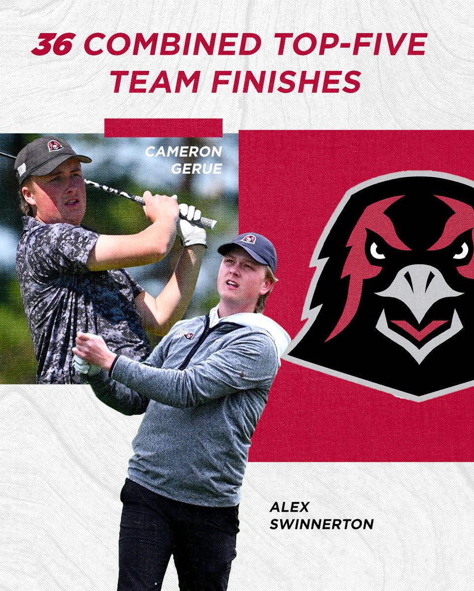 IUPgolf's tweet photo. As we approach the summer months (and a great stretch of golf weather), we’d like to celebrate our Class of 2026.

This group left a lasting impact on our program across the board, combining for 36 top-five team finishes in their careers and a 3.5 team GPA. 

#TalonsUp https://t.co/gAr6XqP5eV