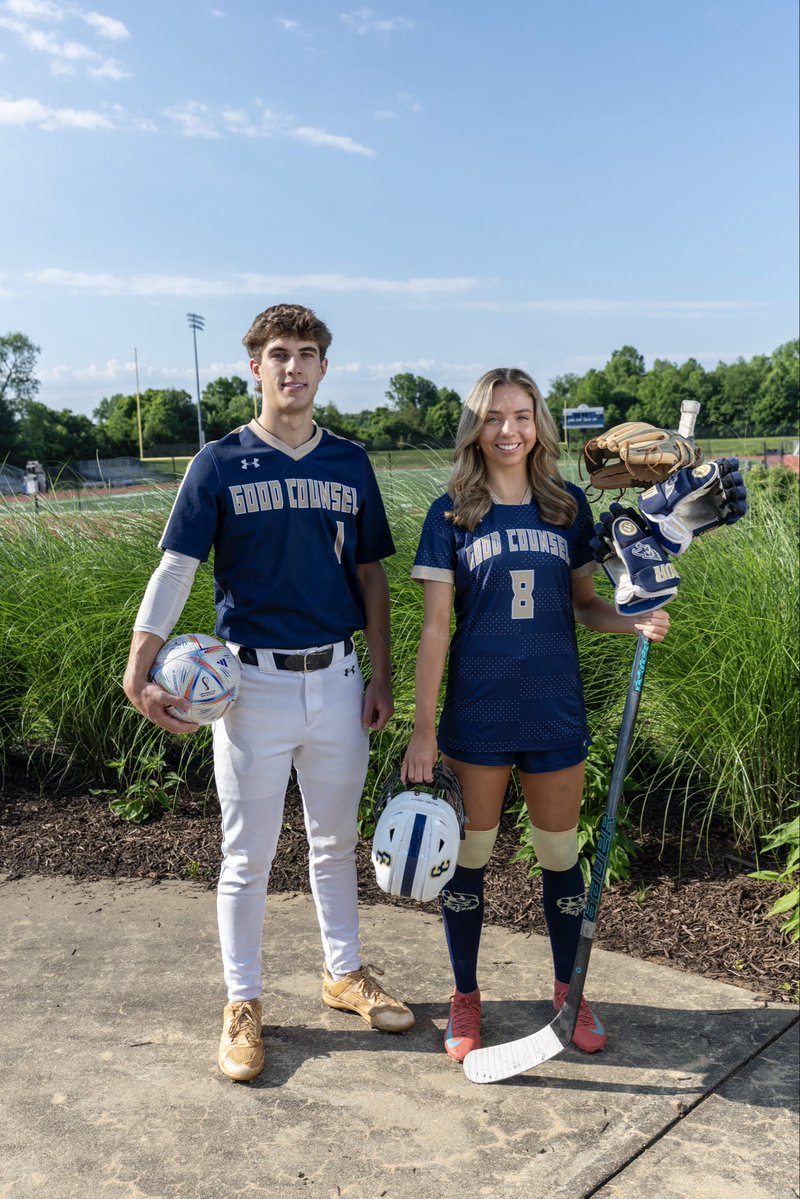 OLGCHS's tweet photo. Our 2026 Robert L. Windlan Award winners - Brett Frick and Morgan Shannon. Congrats to you both! @OLGCHSBaseball @GCFalconsHockey @gcfalconssoccer https://t.co/nMIJQk6Wlv