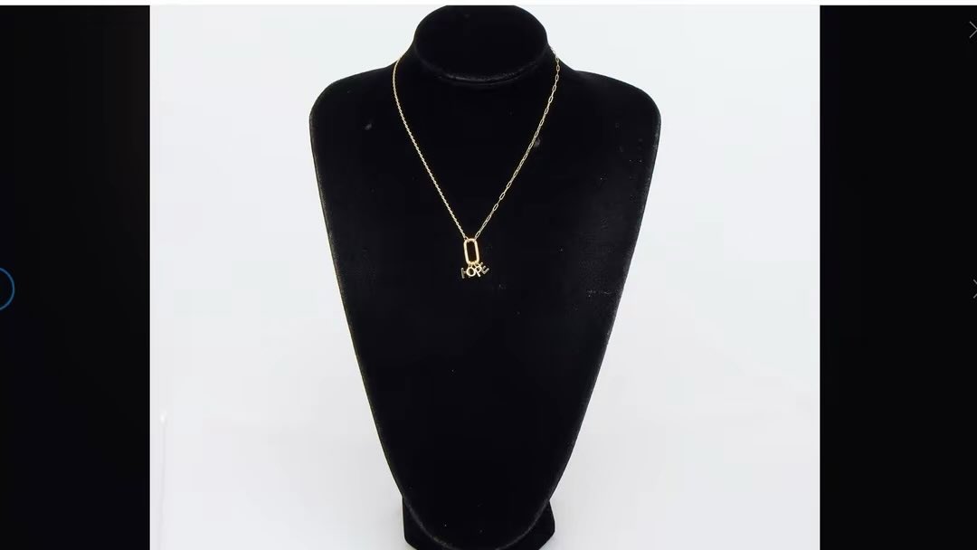 blashouse's tweet photo. @blashouseinc Charm Bar 14kt Gold Plated Brass Yellow Hope Charm Necklace At #Blashouseinc  Via @eBay_UK . Checkout our other beautiful pieces listed. Discounts and offers available. Payment options available on many items. Fast shipping guaranteed. We have some items @Etsy #fyp https://t.co/0pygIuukAM