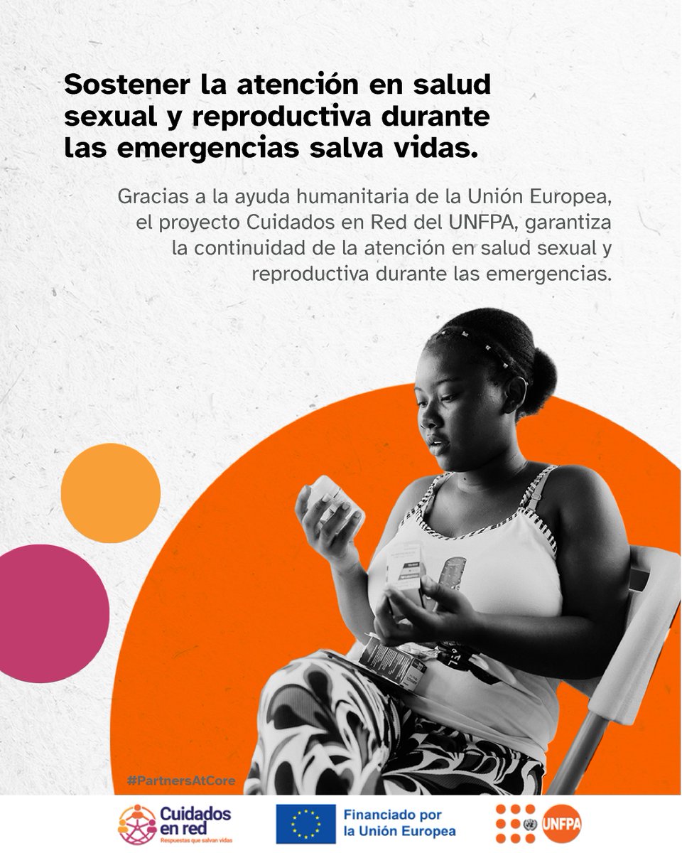UNFPAecuador's tweet photo. En el #DíaDeLaSaludDeLasMujeres reconocemos que sostener la salud sexual y reproductiva en emergencias salva vidas 🇪🇨
Gracias al apoyo de @eu_echo, el proyecto #CuidadosEnRed garantiza atención en salud en las emergencias.
@CepamGuayaquil @RIOSECU_ORG #CISP
#PartnersAtCore https://t.co/wiGdx4OAg0