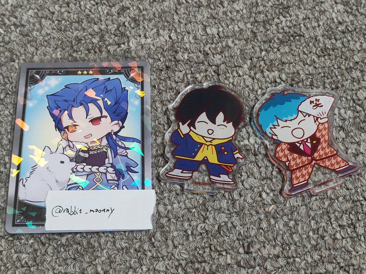 rabbit_moonny's tweet photo. 【交換】 ヒプノシスマイク ヒプマイ ヒプムビ100均 ダイソー

譲：
アクスタ
簓、三郎

求：寂雷

郵送でのお取引です。

お気軽にお声掛けください🙇‍♀️ https://t.co/fsk14Qodxm