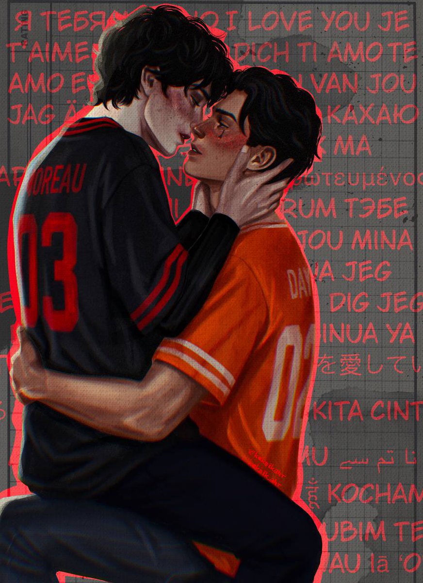 keksik_art's tweet photo. Art Series: All for the Love 

#kevinday #jeanmoreau #kevjean #aaronminyard #kevaaron #aftg #allforthegame https://t.co/EGzfExF8AO