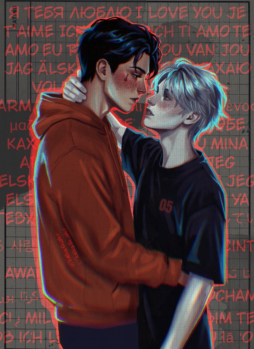 keksik_art's tweet photo. Art Series: All for the Love 

#kevinday #jeanmoreau #kevjean #aaronminyard #kevaaron #aftg #allforthegame https://t.co/EGzfExF8AO