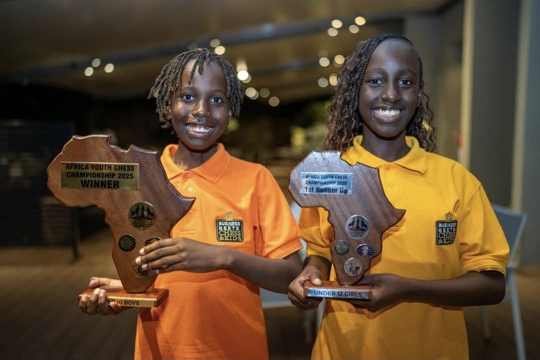 AfricanChessCon's tweet photo. A father’s greatest pride is watching his children turn dreams into history.

Winnie Muchoki wins gold, Nathaniel Muchoki takes silver at #AYCC2026 in Uganda  repeating their #AYCC2025 brilliance in Zimbabwe.

Back-to-back continental excellence for the Muchoki family. https://t.co/XhWpaoEs17