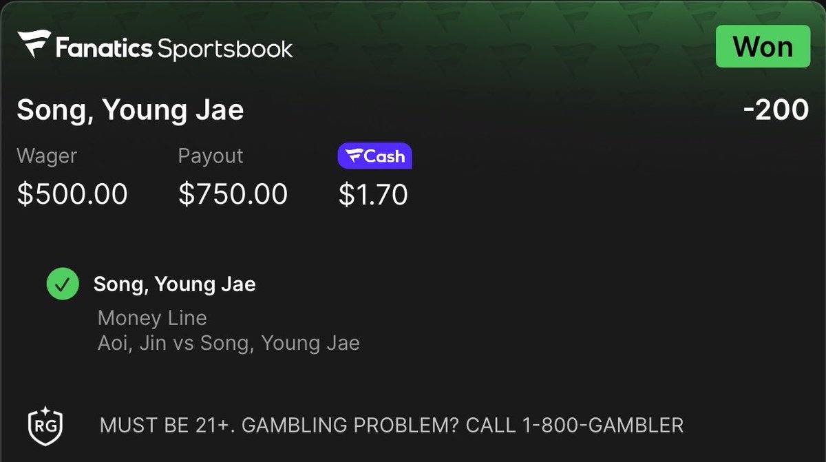 Motion3ndless's tweet photo. #UfcMacau Wake And Cash 🪄✨✨ Would’ve been A monster day Haitao Was robbed clearly smh https://t.co/Nas3s67QdM