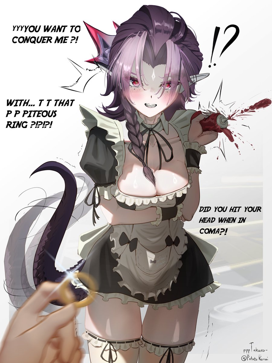 PotatoKunai's tweet photo. Maid Nefarith was "conquered"
#Endfield‌ #ArknightsEndfield https://t.co/rQjbJfjFfS