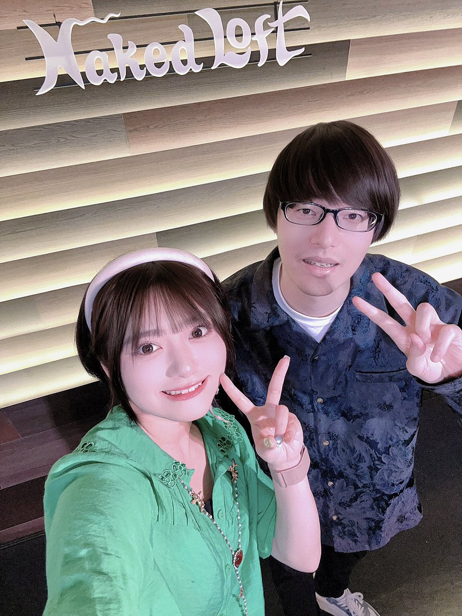 okada_ayame's tweet photo. 「#アイ推しトーク vol.28」
ありがとうございました😼🍻

今回ご一緒した寺田寛明さん、中森陽鞠さん、凪しおりさんと！

愛絵れみさんとはTikTokを撮ったのでそちらをご覧ください🤲 https://t.co/Slono7Yb6V