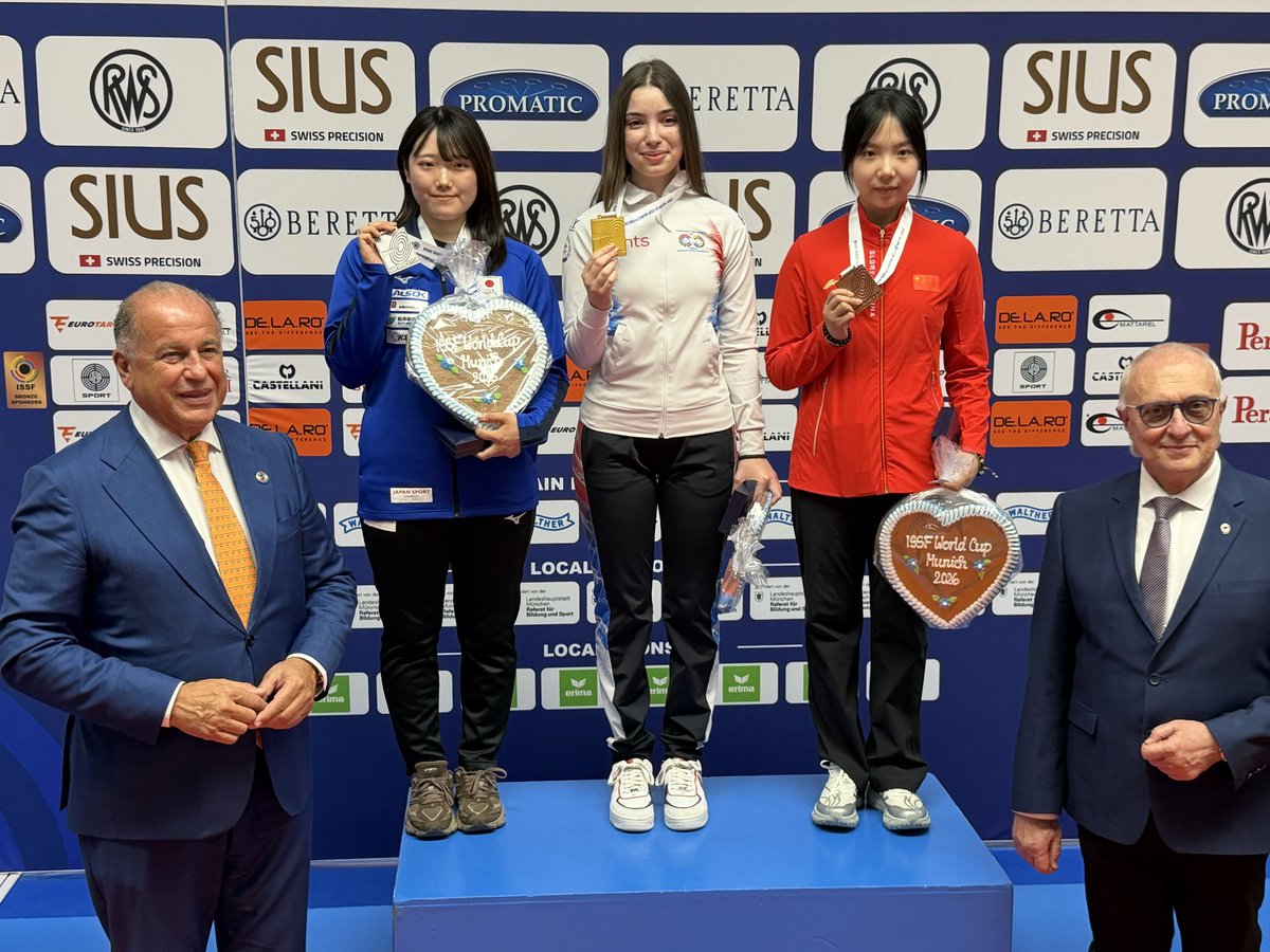 tomshooting's tweet photo. ワールドカップミュンヘン　野畑美咲選手　銀メダル🥈獲得です！ https://t.co/WtIGaRrRgb