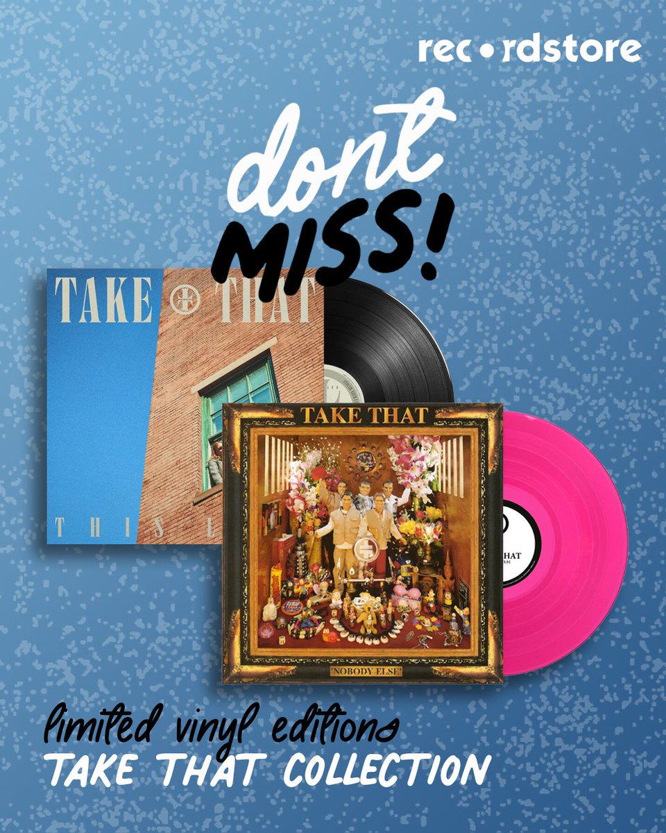 recordstore's tweet photo. TAKE THAT COLLECTION ✨

Take That are officially back on the UK stage tomorrow for the 'The Circus Live - Summer 2026'. Whether you're heading to the show or vibing from home, now's your chance to complete your collection!

Explore now >> https://t.co/RkkSUUzQpd https://t.co/6XCEwGk31h