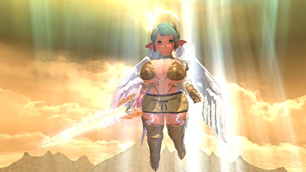 CandyAndDragons's tweet photo. In another timeline, descending from the heavens. There is a new Archangel, Fey!
You will be judged and justice will be brought upon thee! But don't worry she's a fair judge!

#xivsize #giantess #sizetwitter https://t.co/5N2QMN35yF
