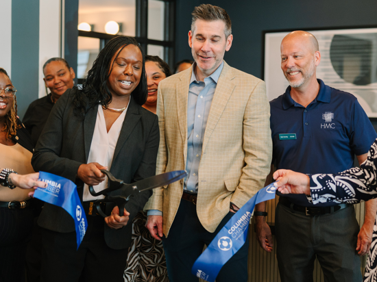 ColaChamber's tweet photo. Congratulations to StudioRes on an exciting ribbon cutting celebration and the official welcome of Marriott’s newest extended stay brand to our community! 🎉✂️

Designed to help guests truly settle in, StudioRes offers a comfortable space where travelers can keep their routines, feel at home, and focus on what matters most — whether that’s work, rest, or simply enjoying the journey ahead.

We were proud to celebrate alongside the StudioRes team and community partners for this special milestone. A big thank you as well to Chick-fil-A for providing a delicious lunch and helping make the day even more memorable.

Welcome to the Midlands, StudioRes — we’re excited to see your impact in our region!