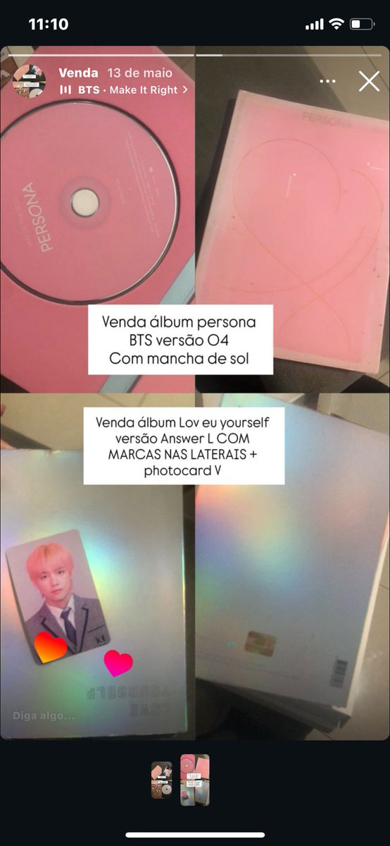 acalachimolala's tweet photo. VENDA
+ FRETE ou entrega em mãos em SP.
GOT7 ARRIVAL Completo R$:140,00
PHOTOCARD YOUNGJAE R$:40,00
BTS PERSONA V:4 R$:100,00
BTS ANWSER V:L R$180,00.
Me chama no chat ou no Insta Profissional : tamiressantos.makebeauty ou taamiireesss
#vendaalbum #albumbts #albumgot7 https://t.co/oFOqrLzm1o