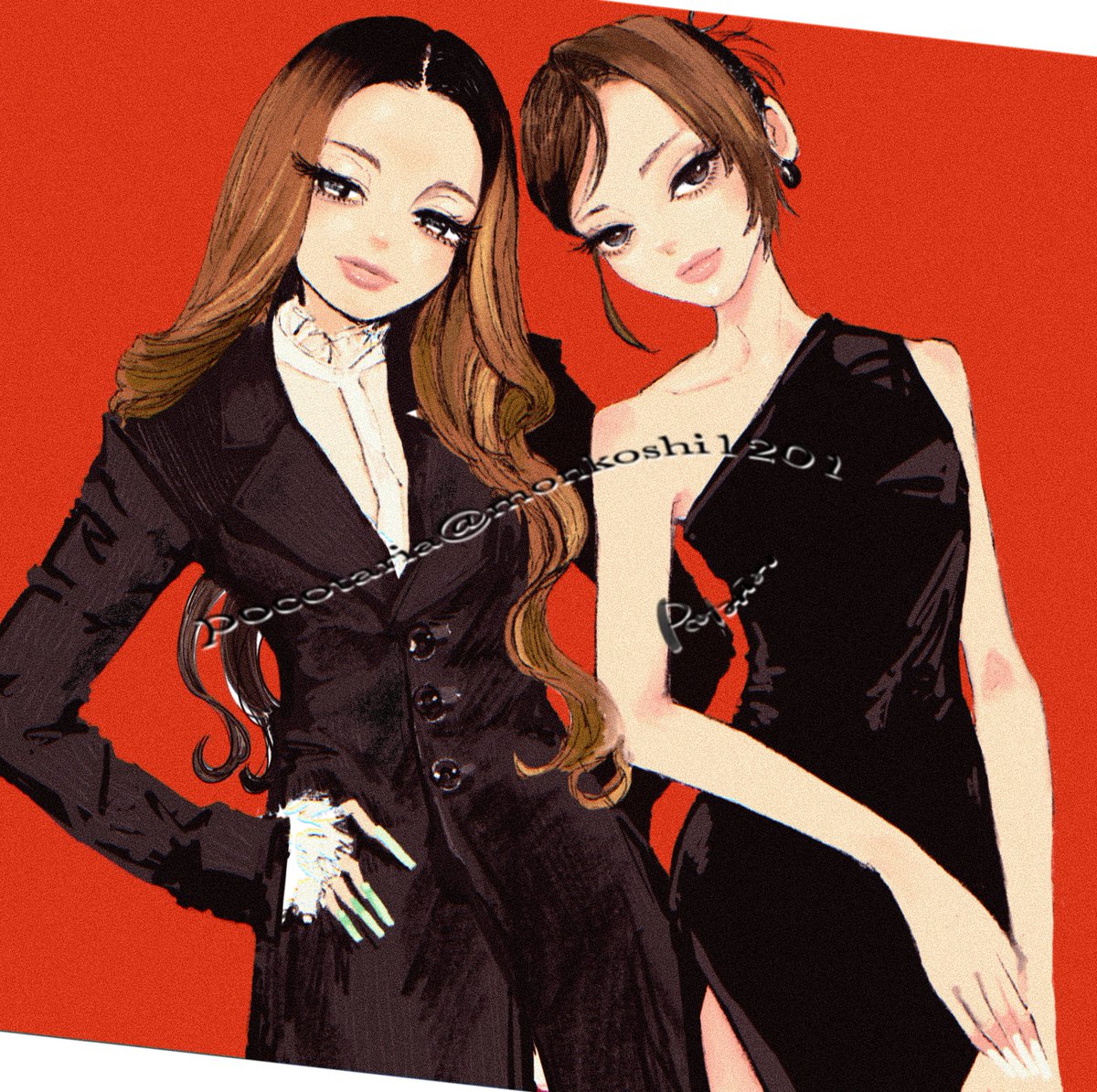 monkoshi1201's tweet photo. JURIN💕HARVEY

#XG_fanart https://t.co/Q0FQwTDFlL