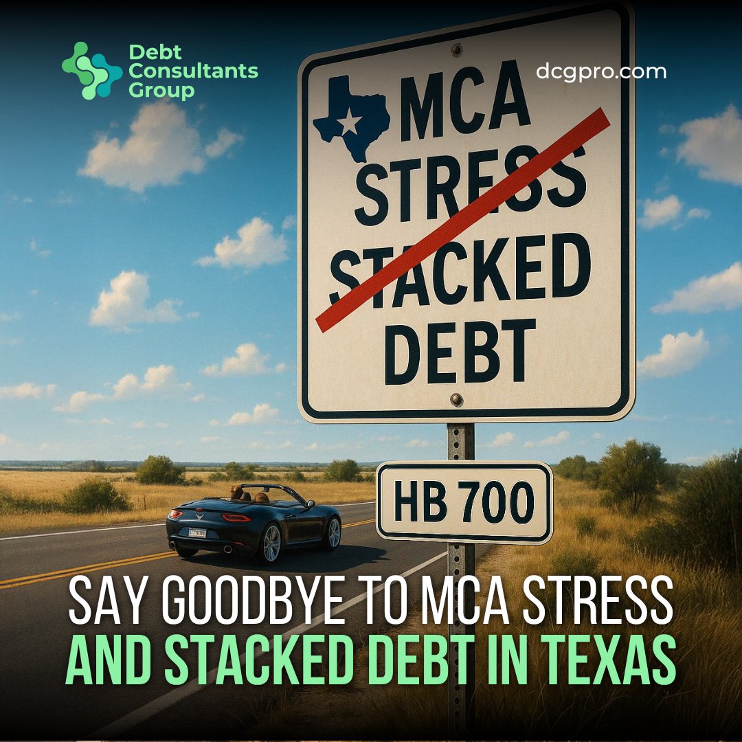 debtprogroup's tweet photo. 📷 #TipOfTheWeek: Know your rights before signing an #MCA.

Some states, like #Texas with #HB700, now require clear cost &amp; repayment disclosures. Review your local laws &amp; don’t do it alone.

Reach out to #DebtConsultantsGroup to learn more:
📷 https://t.co/0btMLfVnDZ https://t.co/nWk8Qhbess