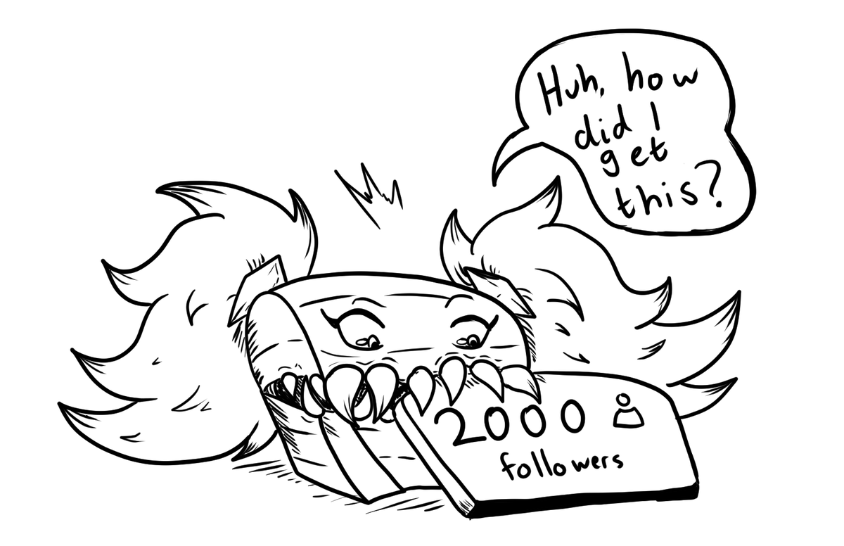 ScrapPaper22's tweet photo. Wow thank you all for all the sudden new followers and all of those who have stuck with me and my art. 

I will do something to celebrate the moment soon. Raffle give away or maybe do a YCH with the Tip Jar pose everyone seems to be enjoying. https://t.co/6F1h20XJYd