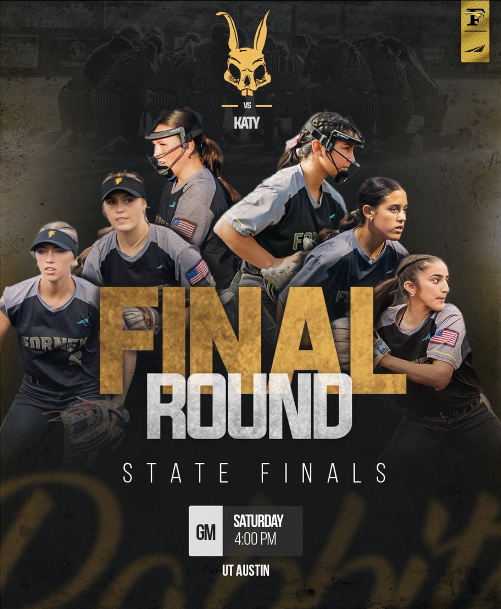 MyleeSalas2029's tweet photo. Now the countdown begins! Hope to see lots of support from our Forney community! 
#katyherewecome
#Forney4State
#Forneysoftball https://t.co/3xx1mUzzs5