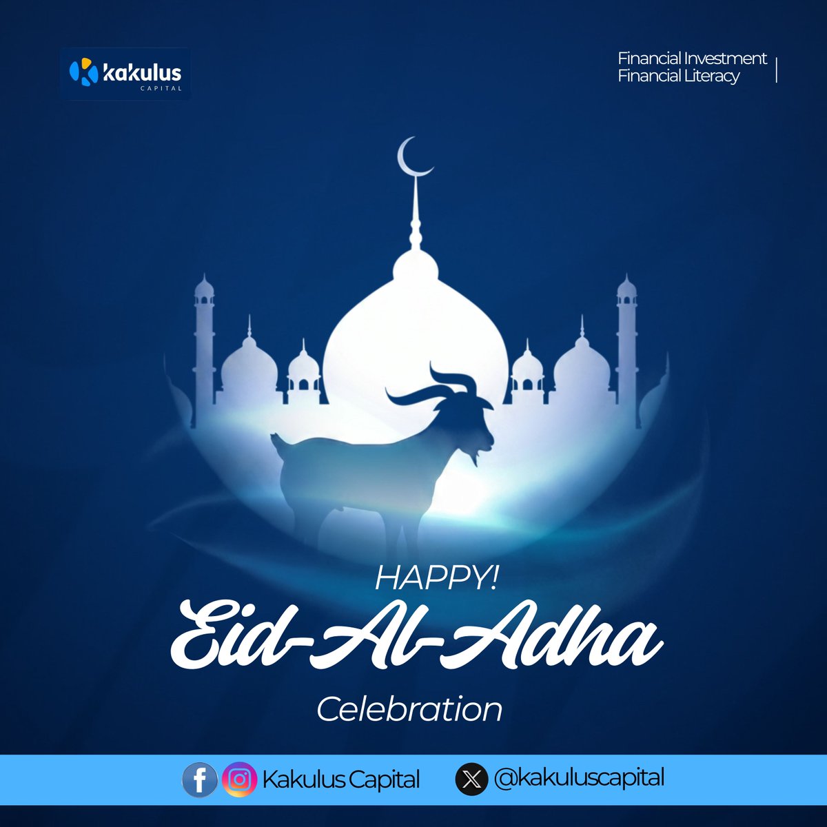 Kakuluscapital's tweet photo. From all of us at KAKULUS CAPITAL, we wish all our muslim brethrens all over the world, a happy celebration.

#eidmubarak❤️ 
#muslimcelebration 
#kakuluscapital https://t.co/acIjkvCa3o