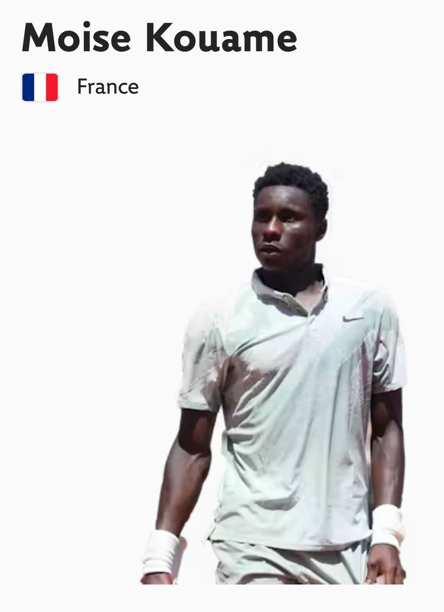 Prefet95's tweet photo. 🏆🎾 #RolandGarros | Victoire pour Moïse Kouamé !

À seulement 17 ans, le jeune joueur originaire du Val-d’Oise, né à Sarcelles,  continue de faire vibrer Roland-Garros et d’impressionner le monde du tennis.

🔥 Après une nouvelle performance remarquée, Moïse Kouamé confirme tout son talent et s’impose comme l’une des grandes révélations françaises du tournoi.

💪 Travail, détermination, sang-froid : une fierté pour le Val-d’Oise et un symbole inspirant pour toute une génération.

🇫🇷 De Sarcelles à Roland-Garros, tout un territoire est derrière lui.

📸 @rolandgarros