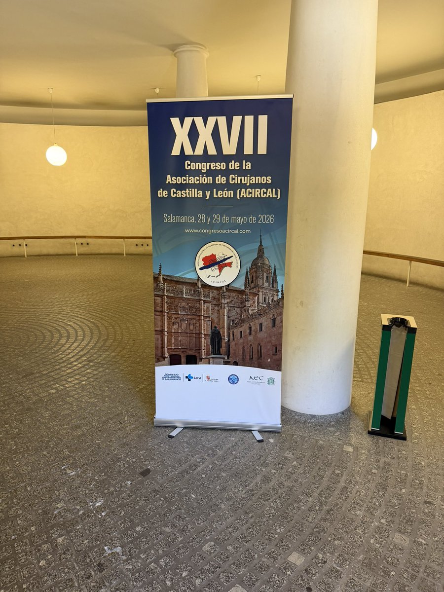 laparostato's tweet photo. Comienza el XXVII de la @ACIRCALcirugia en #Salamanca . Dos días intensos de ciencia, innovación y búsqueda de la excelencia quirúrgica. Enhorabuena por la organización🤗 @Curro_Blanco #SomosCAUSA 💪💥 https://t.co/uIy2T2LpZj