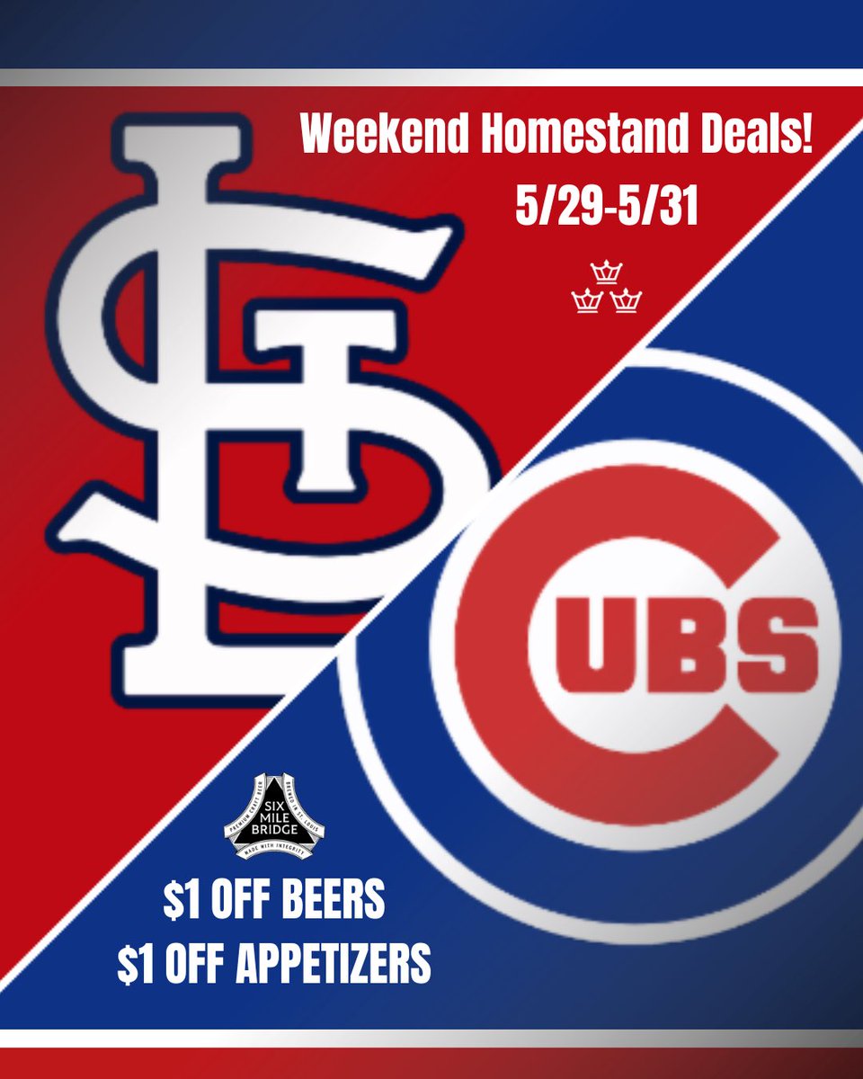 SMBbeer's tweet photo. Come Stop By and Stock Up for the @cardinals Homestand this weekend! Enjoy $1 OFF Beers and $1 OFF Apps during the games with us! 🍻⚾️

#brewery #stl #cardinals #marylandheights https://t.co/RQHto2Zg7e
