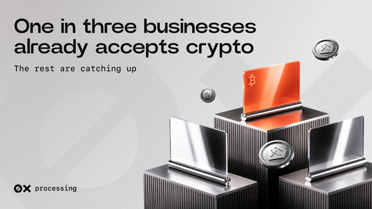 0Xprocessing's tweet photo. #AI is already becoming core infrastructure for modern businesses — from fraud detection and automated support to real-time analytics and financial operations.

What’s even more interesting is the rise of AI + crypto payments.

AI-native companies operate globally from day one, while traditional banking still struggles with settlement delays, cross-border restrictions, and outdated infrastructure.

That’s why more fintech and AI companies are turning to #stablecoins and #blockchain-based payments.

• B2B stablecoin payments surged 733% YoY in 2025, reaching $226B
• Total stablecoin volume hit a record $33T in 2025
• The crypto payment gateway market is projected to reach $4.74B by 2030

For internet-native businesses, this is quickly becoming a structural advantage — not just a trend.
