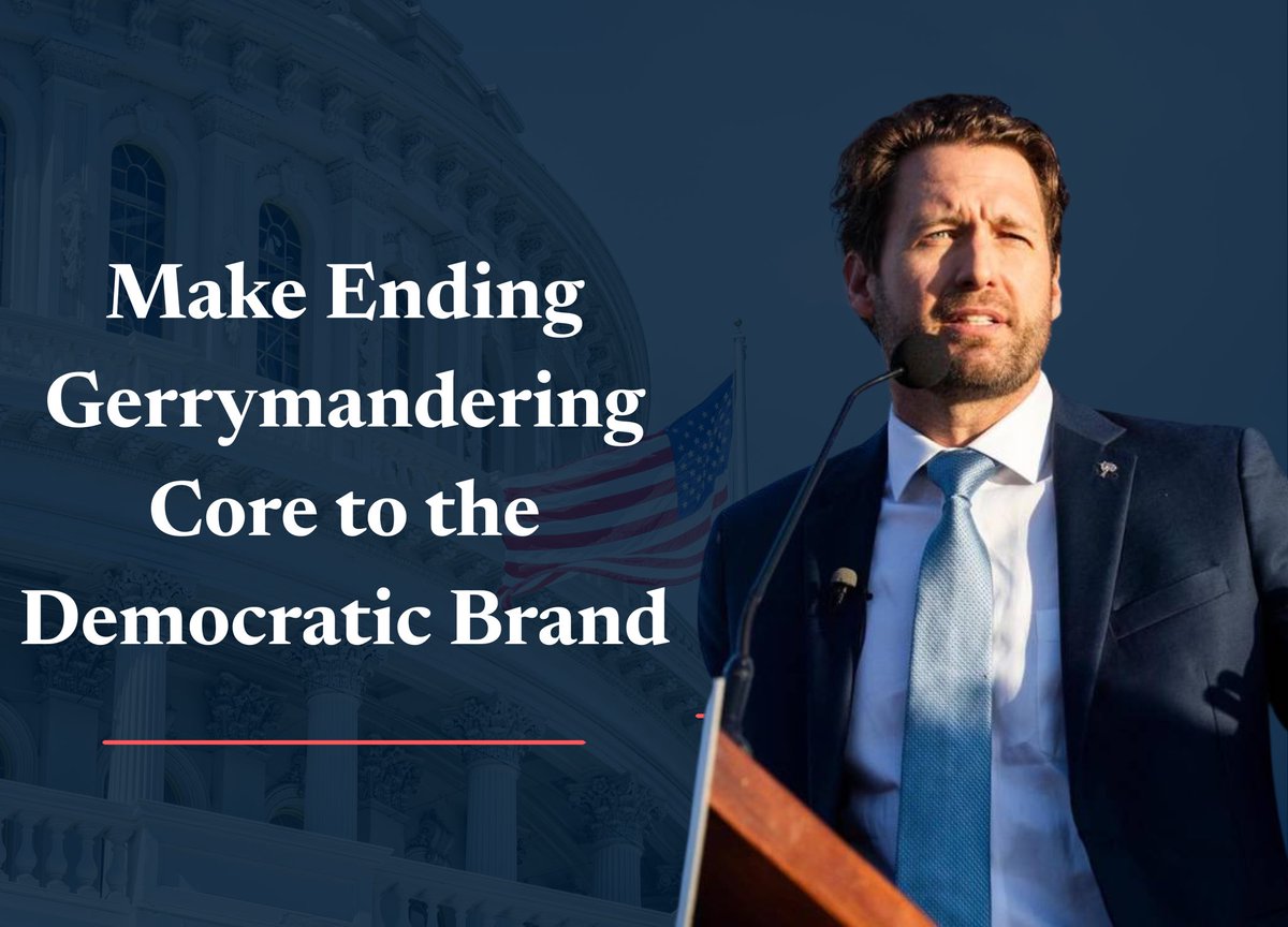JoeCunninghamSC's tweet photo. An overwhelming majority of Americans - nearly 80% - want to ban gerrymandering. Just 7% say they favor it. 

But only one party is willing to do anything about it.

It’s time to officially make ending gerrymandering core to the Democratic brand. https://t.co/Xd0buNeJZ6