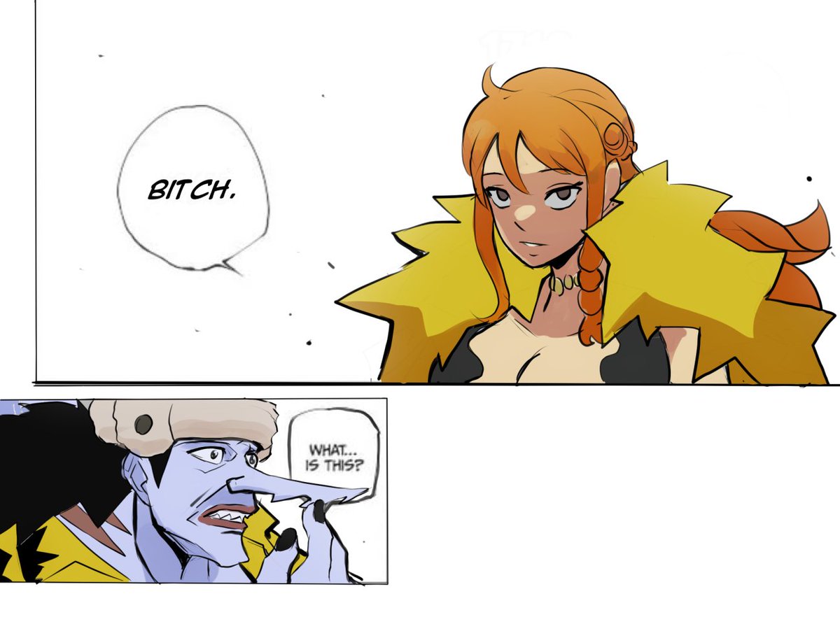 foonie_xd's tweet photo. If Arlong even breathed in current Nami's general direction. https://t.co/fFFtX8fC94