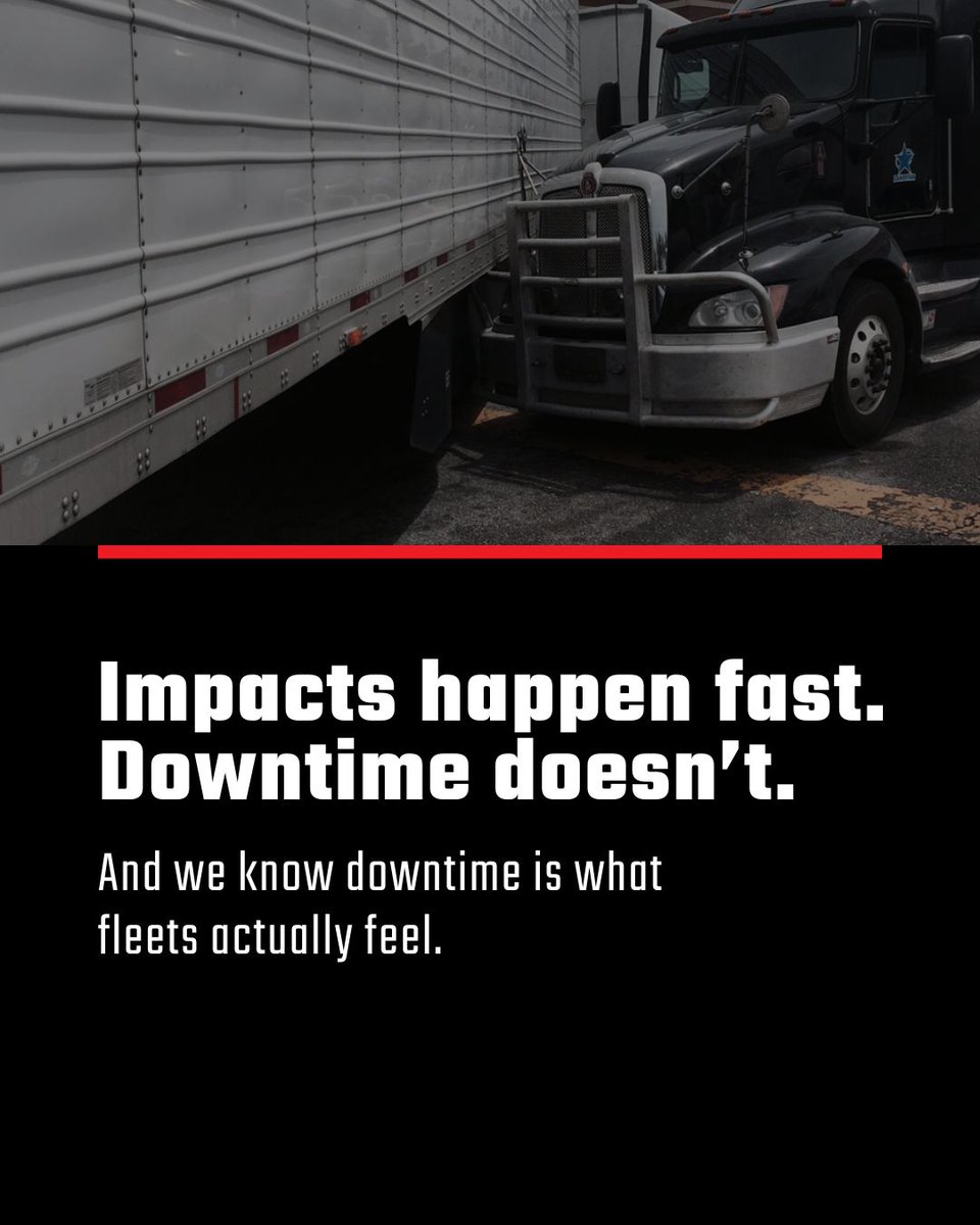 aliarcprobumper's tweet photo. The road doesn’t care about your schedule—impacts happen fast, downtime lingers.

Ali Arc bumpers are built in from day one to keep your fleet moving. Be ready before it happens.

Visit our website: https://t.co/81nmc38LMf 

#FleetMaintenance #TruckSafety #AliArc https://t.co/hej7O7vpba
