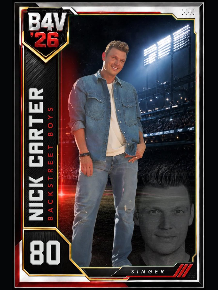 nickcarter's tweet photo. Las Vegas! I’m so excited to be a part of this year’s @battleforvegas charity softball game at Las Vegas Ballpark on June 27th! Tickets are on sale now. ⚾️ 

GET ALL THE INFO: https://t.co/MKLFUOim62 https://t.co/7lkyZYj7Rz