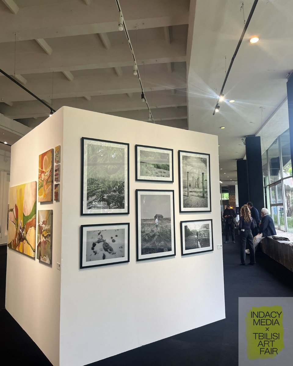 indacymedia's tweet photo. #tbilisiartfair — A few glimpses from Tbilisi Art Fair 2026

From inspiring conversations to remarkable contemporary artworks, the fair brought together artists, galleries, collectors, and creatives from around the world in Tbilisi, Georgia. 🇬🇪

The Indacy Media Global Magazine team was proud to be part of the experience, and selected moments from the fair will also be featured in our upcoming print edition.

#indacymedia | #georgia | #tbilisi | #artfair