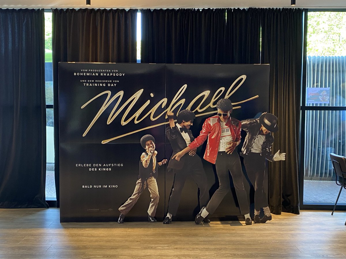 flaig_maria's tweet photo. MICHAEL  🎥  The Movie at Filmwerk Gütersloh Germany 🇩🇪  May  27, 2026   (date pictures) https://t.co/3HHINozNMT