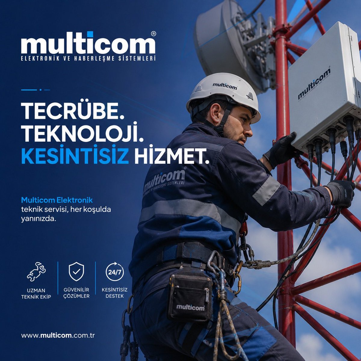 multicom_ltd's tweet photo. 🔹 Acil Durum Müdahale Paketleri
🔹 Periyodik Bakım Hizmetleri
🔹 Yerinde Teknik Servis
🔹 Montaj, Kurulum ve Devreye Alma
🔹 Telekom Altyapı Çözümleri
🔹 Elektronik Güvenlik Sistemleri

#Telekom #ElektronikGüvenlik #TeknikServis #Haberleşme #DMR #Hytera #CCTV #YangınAlarm https://t.co/HGPPdbZazR