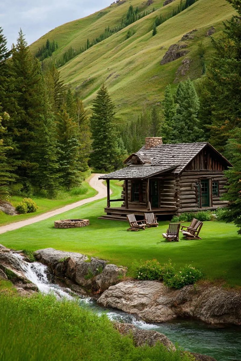 Mountain Cabins tweet media