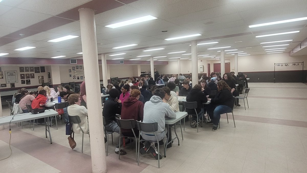 frjohnlemire's tweet photo. Today, I welcomed the 2026 grad class from O'Gorman High School to St. Anthony's for their grad retreat. I was happy to open the day in prayer &amp; share some words. Jack Buhler, a recent grad, shared some life lessons he learned through his high school and university days. https://t.co/6SeG7CcWuc