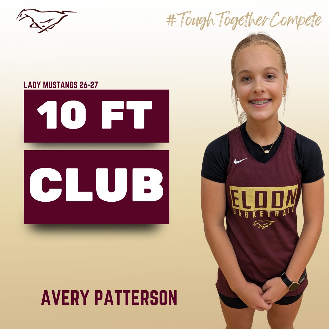 EldonLadyHoops's tweet photo. 3 days of camp down and 2 more FT Club members!
▪️ Freshman Avery Patterson 
▪️ Junior Kaydin Davis 

#ToughTogetherCompete🐴🏀📈 https://t.co/XHKPm4atJe
