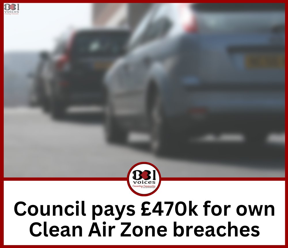 B31Voices's tweet photo. #WeJustRead: Council pays £470k for own Clean Air Zone breaches
READ HERE:👉 https://t.co/pkJZS041NY
-
#CleanAirZone
#Birmingham
#BirminghamUK
#B31Voices #BVoices https://t.co/dsXRgwwYPO