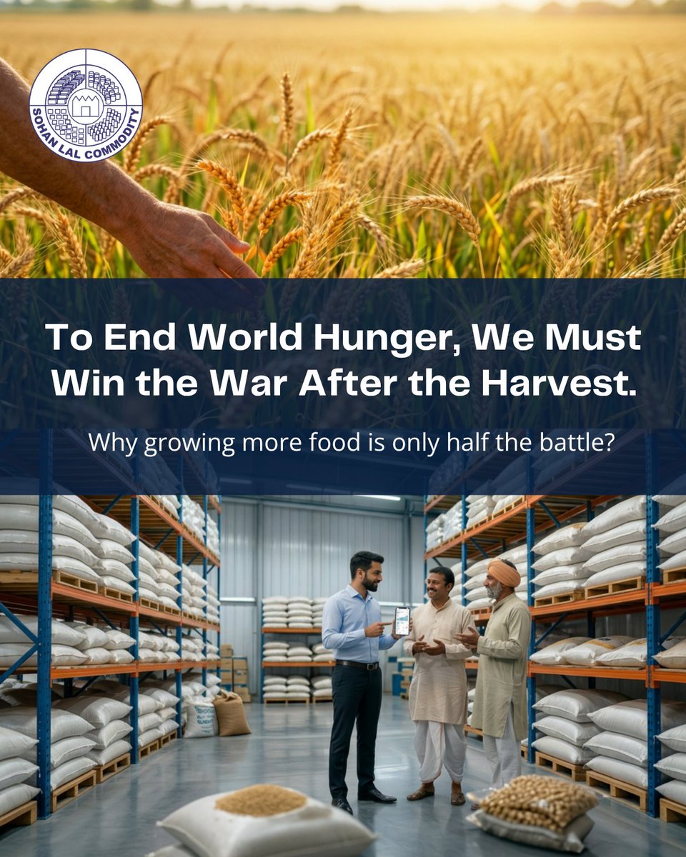 SLCM_Group's tweet photo. The hand that feeds India deserves protection. 
🌾
Here's how SLCM's Phygital model stands beside the farmer 🧵👇
#WorldHungerDay #FarmerFirst #SLCM #Agritech https://t.co/Zt7rWbJZCQ