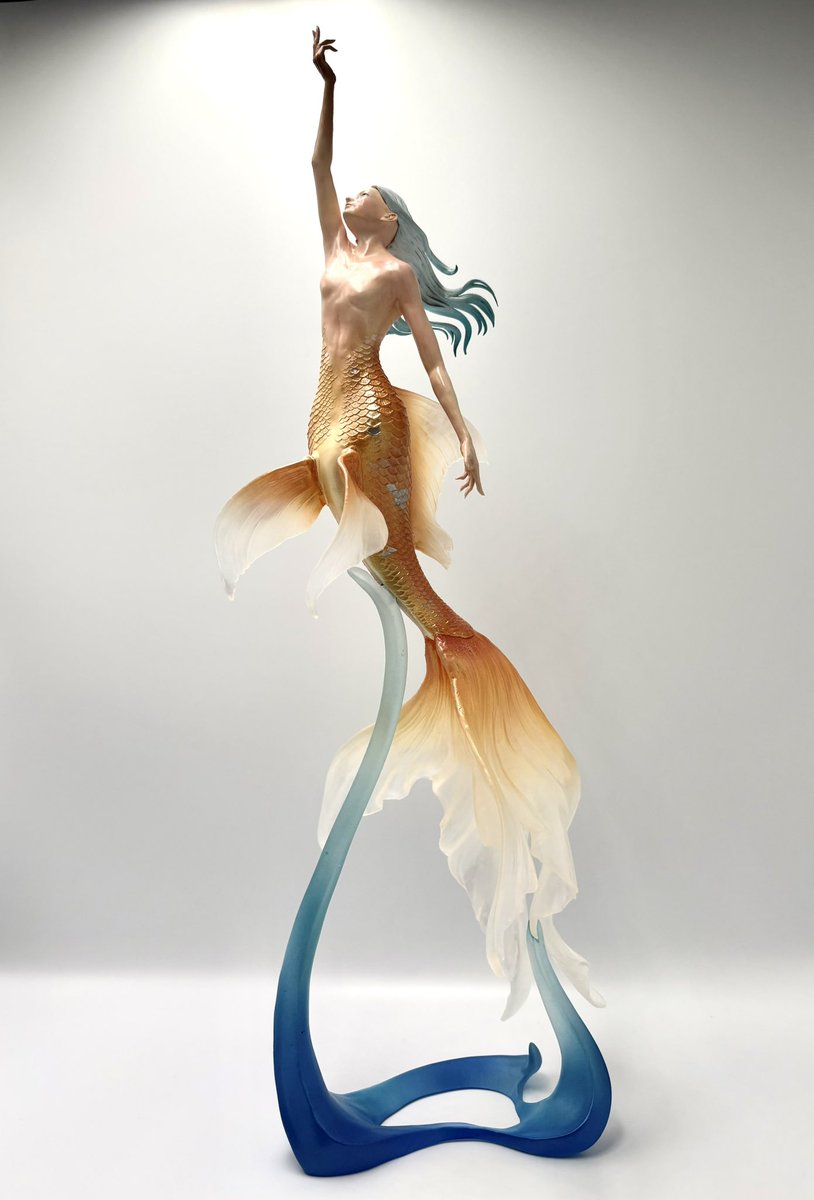 kikoli_sculpt's tweet photo. ディーラー初参加です！金魚と祈りを持ってく予定です！よろしくお願いします！
 #WF2026S参加宣言 https://t.co/lQKjnizdKa