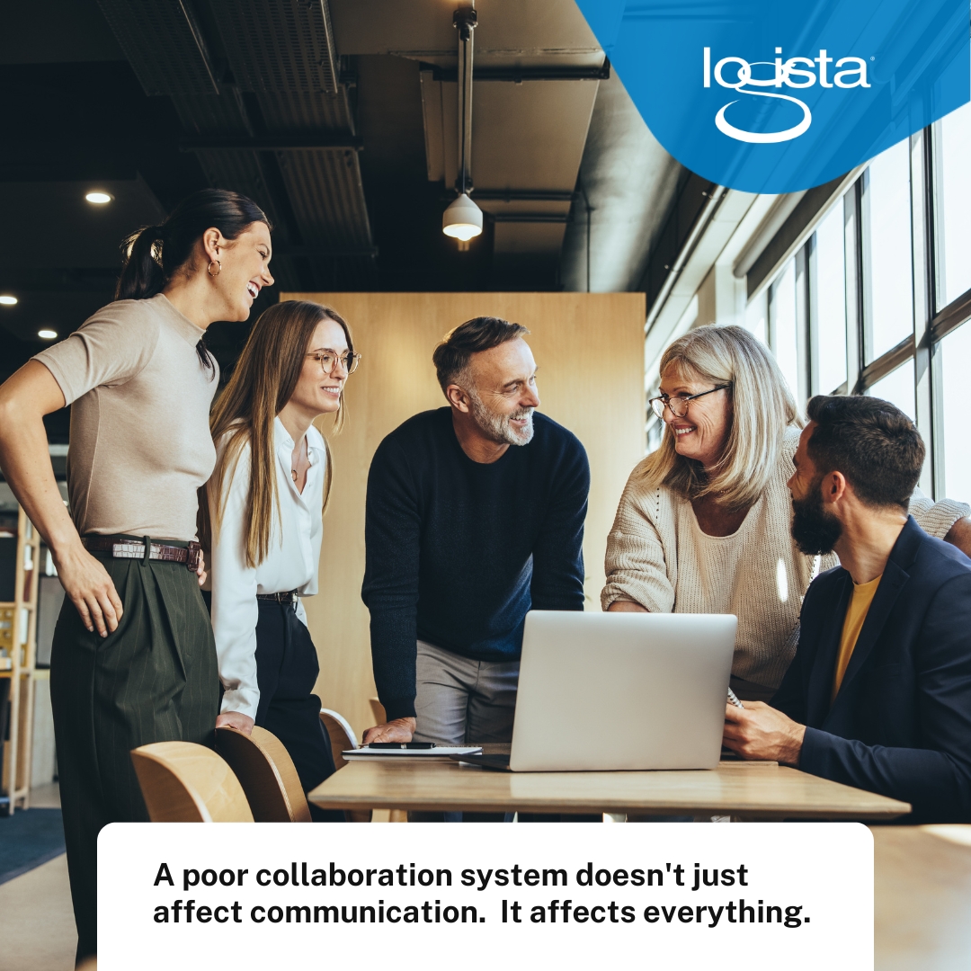 LogistaOfficial's tweet photo. Collaborating within your team shouldn't be a challenge. Unfortunately, some businesses are still struggling with that. 

Fixing your internal communications should be one of your top priorities. Find out how we can help your team work better together: https://t.co/OgZTZfEBGV https://t.co/YNtz4YoCqO