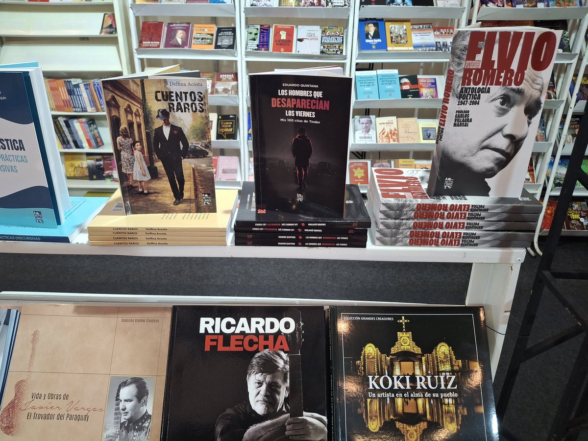 EdQuintana's tweet photo. ¡Es hoy! 📚📖

Arranca la Feria Internacional del Libro Asunción 2026 (FIL ASU), la mayor celebración de la industria editorial paraguaya. Organizada por la Cámara del Libro Asunción Paraguay (CLAP), reunirá a 62 expositores entre editoriales, librerías, universidades, centros culturales, sellos independientes y delegaciones diplomáticas.

En el Centro de Convenciones Mariscal, con entrada libre y gratuita. Este año, Estados Unidos es el país invitado de honor, en conmemoración de los 250 años de su independencia. Hasta el 7 de junio habrá cerca de 200 actividades culturales para todas las edades. 🇵🇾🇺🇸

El sábado 6 de junio presentaremos la novela de realismo posdigital Los hombres que desaparecían los viernes. Mis 100 citas de Tinder, publicada por Servilibro, con el acompañamiento del periodista y escritor Carlos Martini.

La FIL ASU también reunirá nuevos lanzamientos, conversaciones con autoras y autores, e invitados internacionales. Una oportunidad extraordinaria para descubrir la producción literaria e intelectual de Asunción y del Paraguay.

Vayan, recorran, participen y celebren nuestro universo literario. 

"Más que libros, un gran encuentro".

#FILAsuncion #FILASU #loshombresquedesaparecian