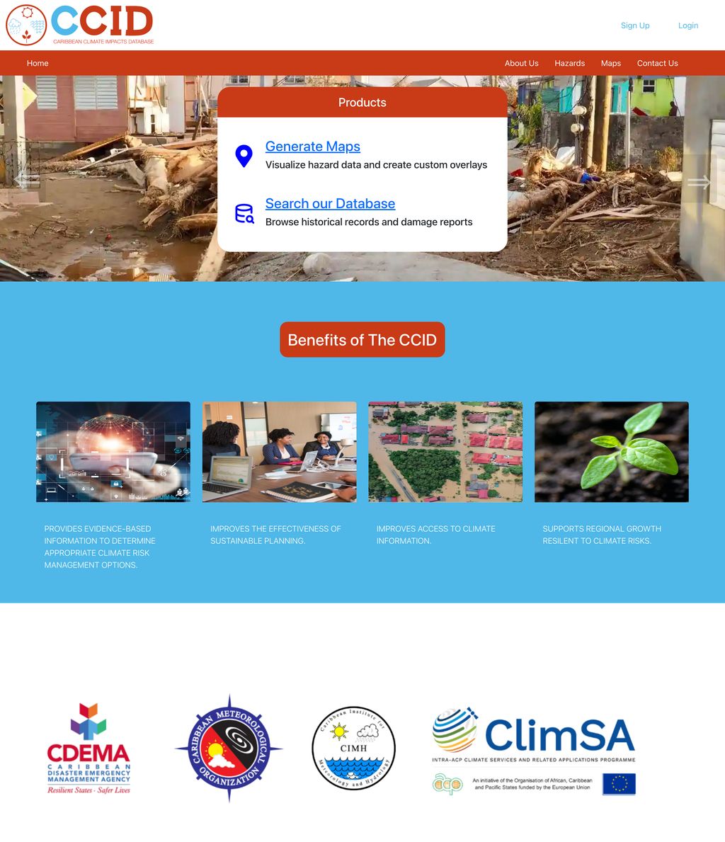 CIMHbb's tweet photo. As we continue into Day 2 of #CARICOF2026, let’s look back at a key highlight from Day 1.
Dr. Roche Mahon (CIMH) presented on the Caribbean Climate Impacts Database (CCID) and proposed Caribbean Climate Impacts Monitoring Network (CCIMNet). https://t.co/pMojWl59x3