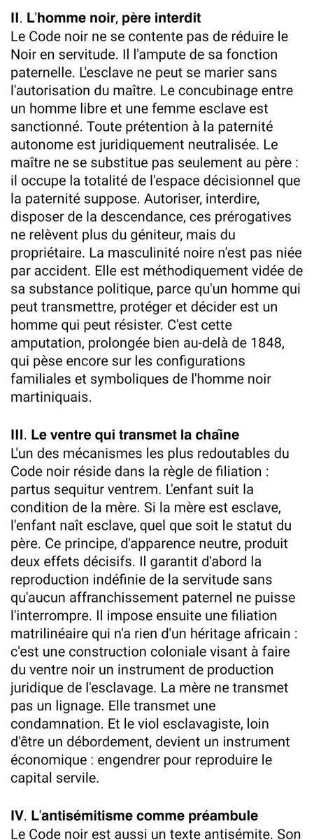 AneriesPR's tweet photo. @abomangoli « J'ai lu le #CodeNoir. intégralement. [...]
Quatre constats m'ont arrêté.»
(Arnaud Ransay)
https://t.co/vJk8s7edpD https://t.co/l1s17PjCGd