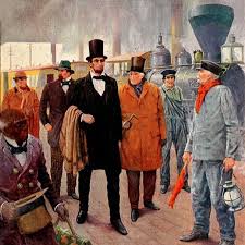 Potus_Geeks's tweet photo. #PotusGeeks series on political violence looks at the first attempted assassination of Abraham Lincoln, known as "the Baltimore Plot", a plan to kidnap and kill Lincoln on the train ride to Washington DC for his inauguration. https://t.co/iSjzoeq72w https://t.co/a0wsi4qpAu