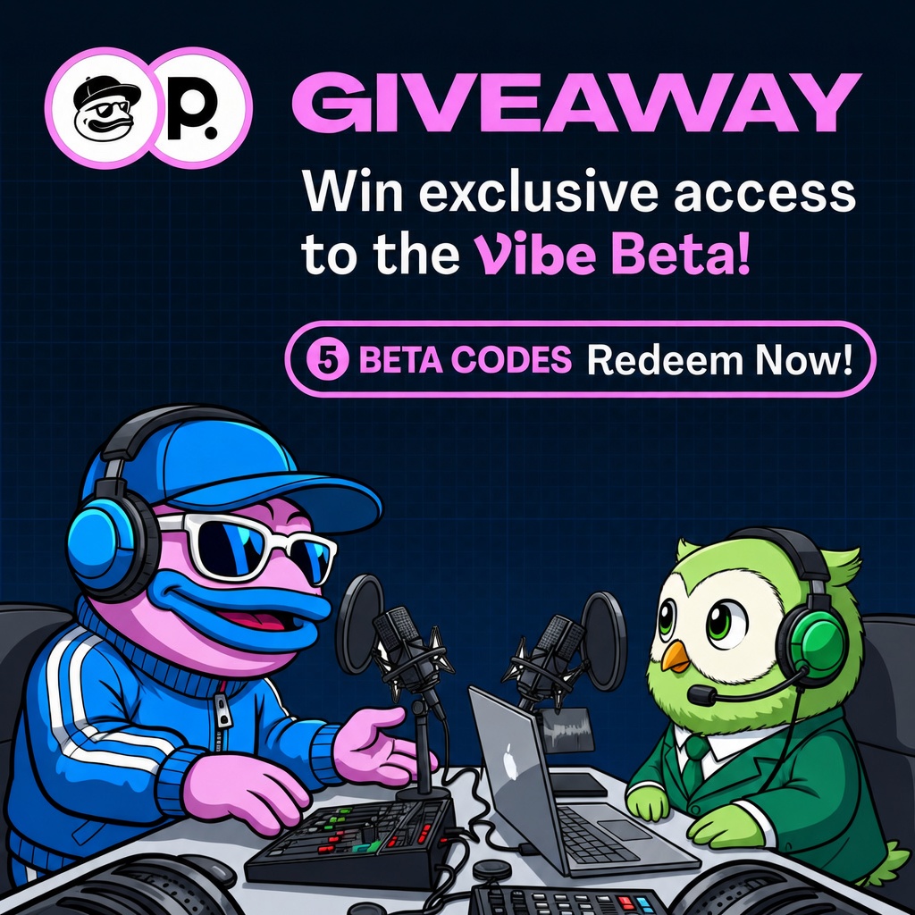 peridotprotocol's tweet photo. Vibe × Peridot GIVEAWAY 🔥🦉

More codes incoming with 5 exclusive Vibe Beta codes for fam! These codes unlock trading $P perpetuals on Vibe with up to 20x leverage.

To enter:

• Follow both @vibe_trading & @peridotprotocol
• Like & RT this tweet
• Tag 3 friends

Winners announced in 24 hours.